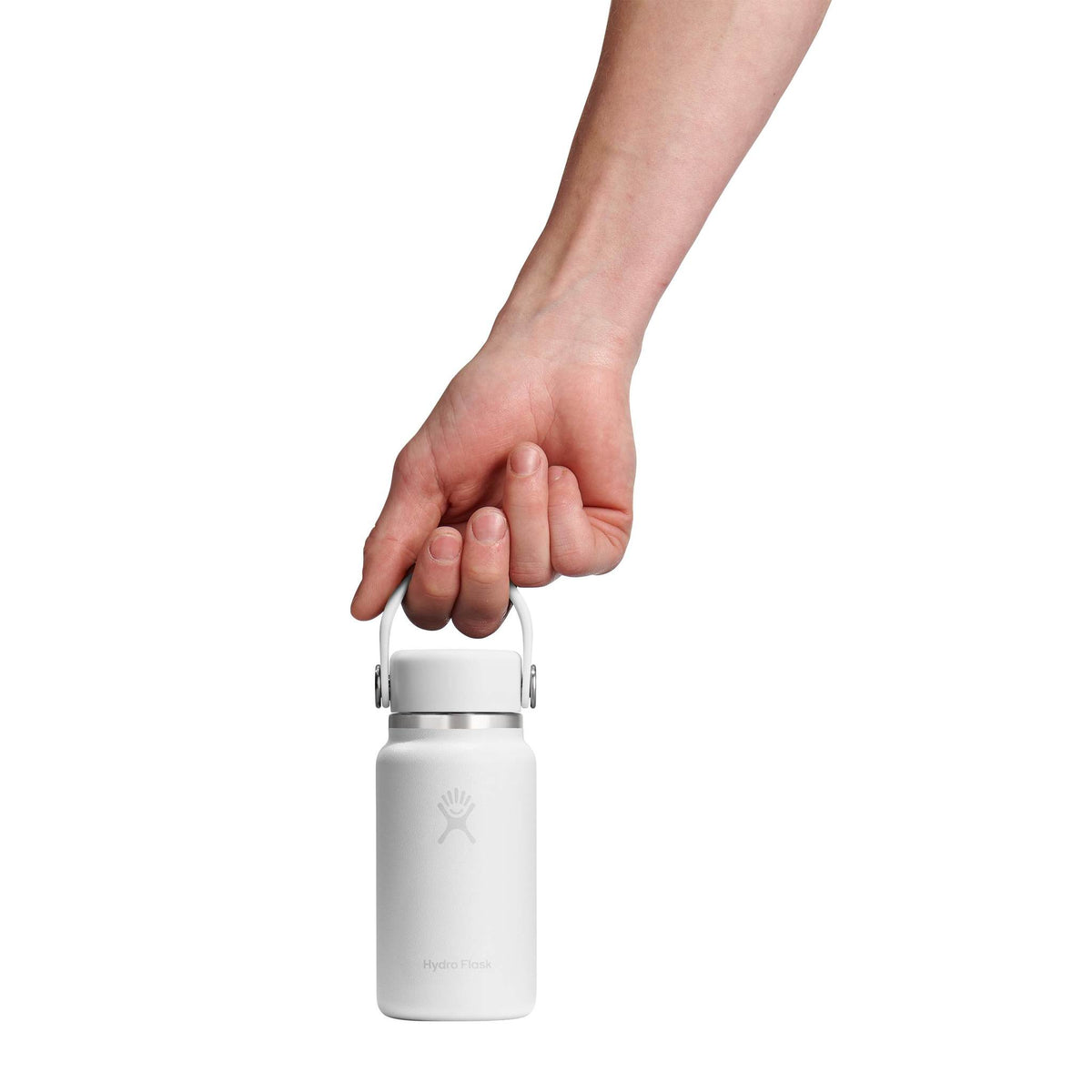 Micro Hydro Hydro Flask TNY200110 Water Bottles 200ml / White