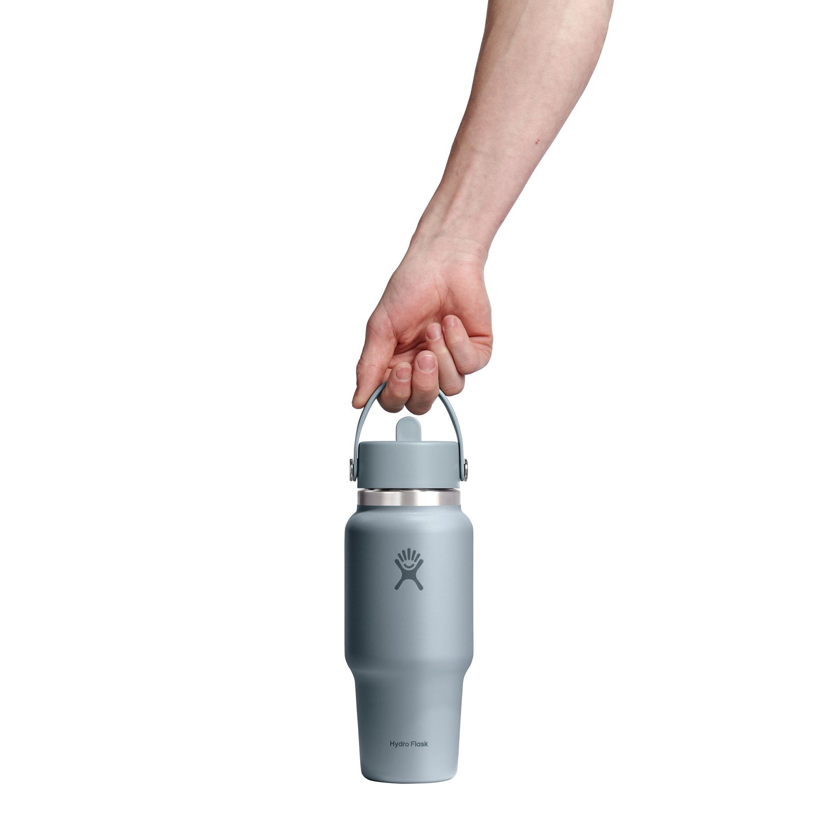 24 oz Wide Mouth mit Flex-Strohhalm-Verschluss