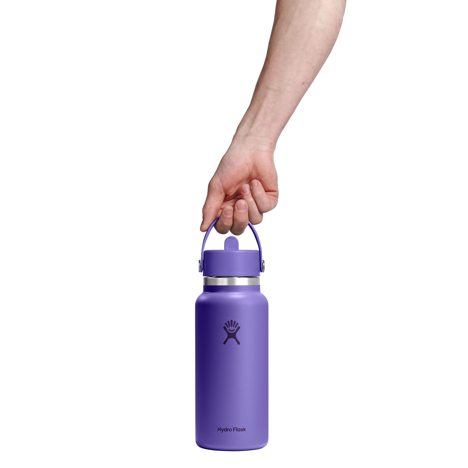 32 oz Wide Mouth mit Flex-Strohhalm-Verschluss