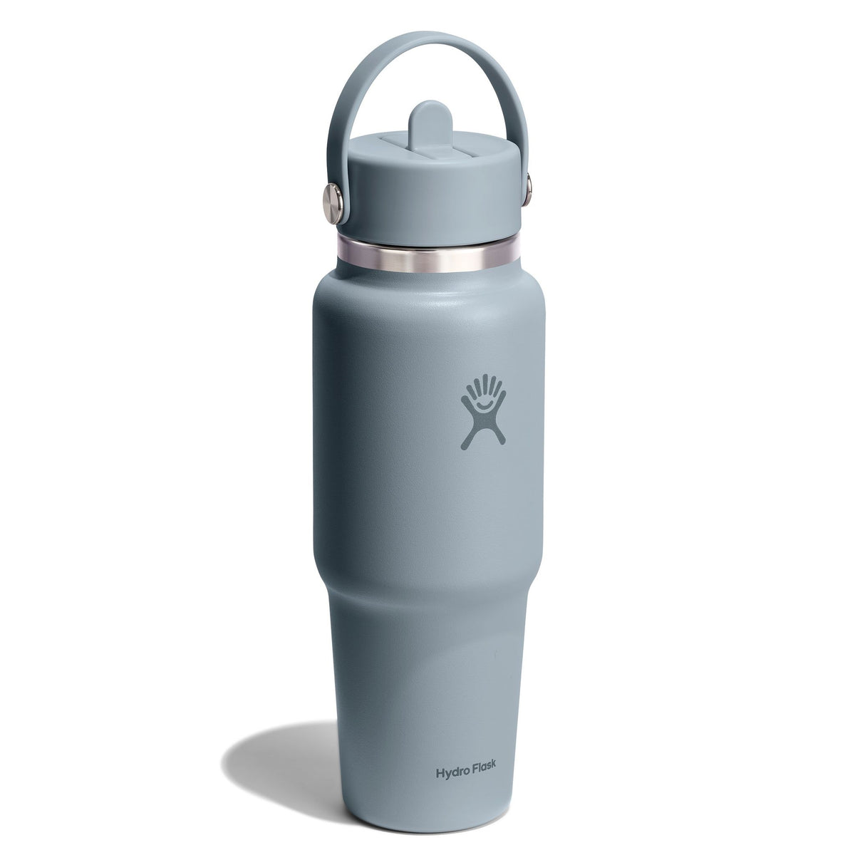 32 oz breite Reiseflasche mit flexiblem Strohhalm