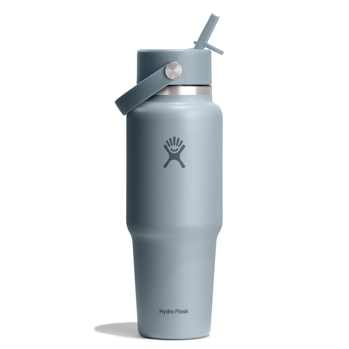 32 oz breite Reiseflasche mit flexiblem Strohhalm