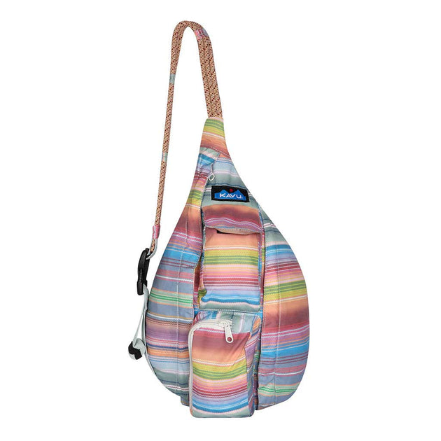 Mini Rope Sack KAVU 9305-2216-OS Rope Bags One Size / Rainbow Run