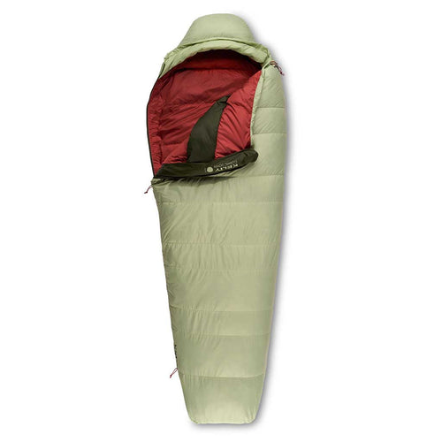 Cosmic 20° 550F Down Sleeping Bag | Women's Kelty 35413824RR Sleeping Bags Regular / Laurel Green/Tandoori Spice