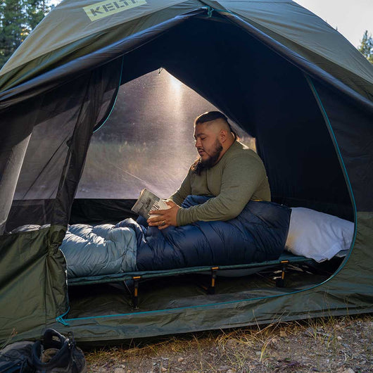 Kelty | Lowdown Cot | Compact Cot Bed | Fern | WildBounds UK