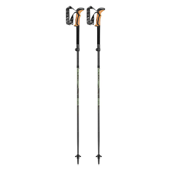 Khumbu FX TA Leki 65522841 Walking Poles 110 - 130 cm / Black/Khaki