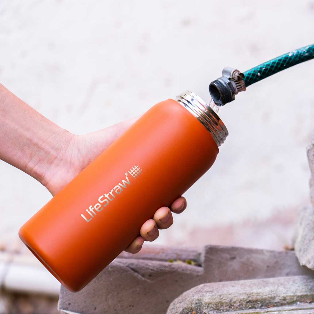 Lifestraw Go 1 Litre | Stainless Steel LifeStraw Water Filters 1 L / Aegean Sea