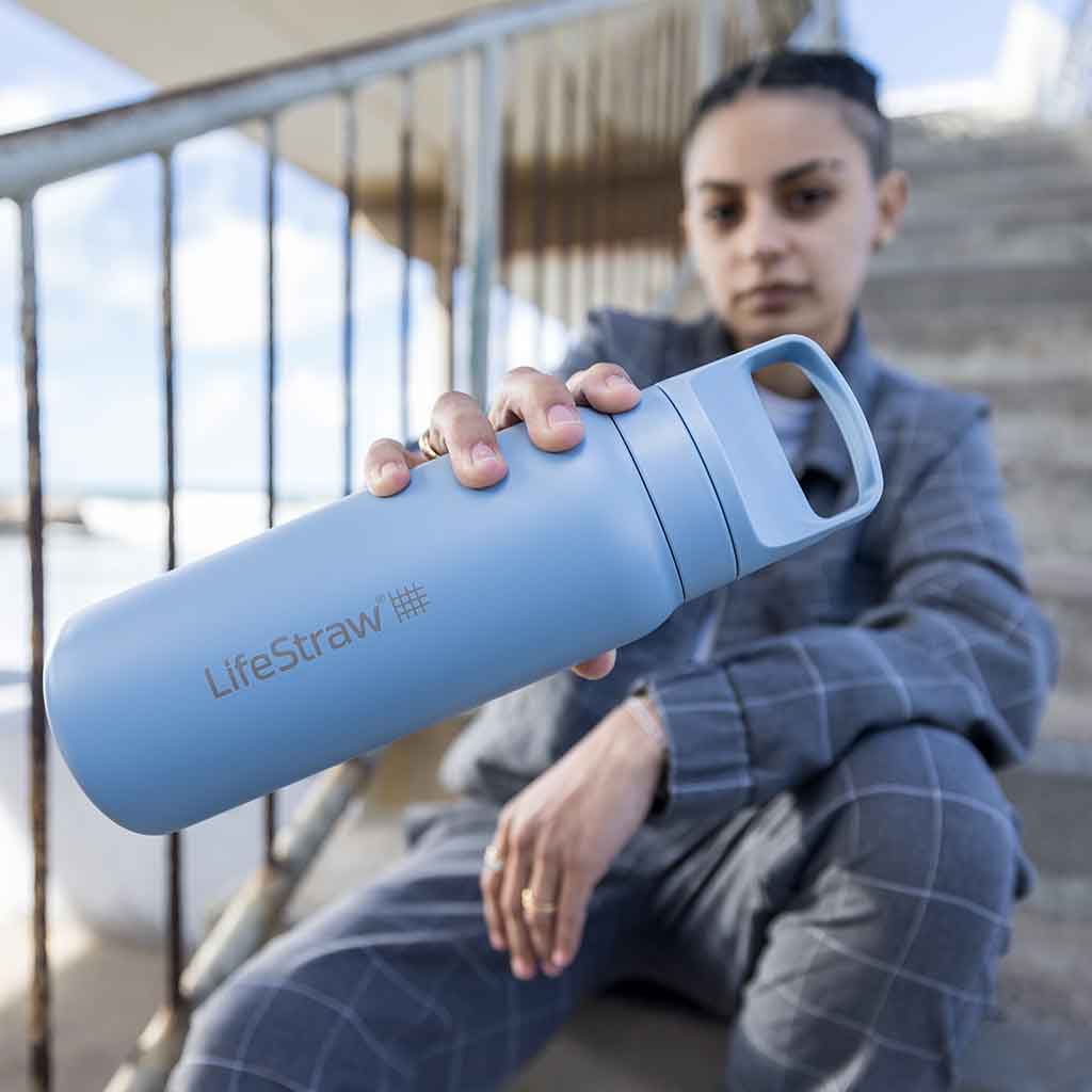 Lifestraw Go 1 Litre | Stainless Steel LifeStraw LSGV41SOPWW Water Filters 1 L / Orchid Pink