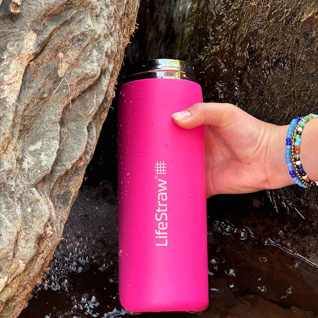Lifestraw Go 1 Litre | Stainless Steel LifeStraw LSGV41SOPWW Water Filters 1 L / Orchid Pink