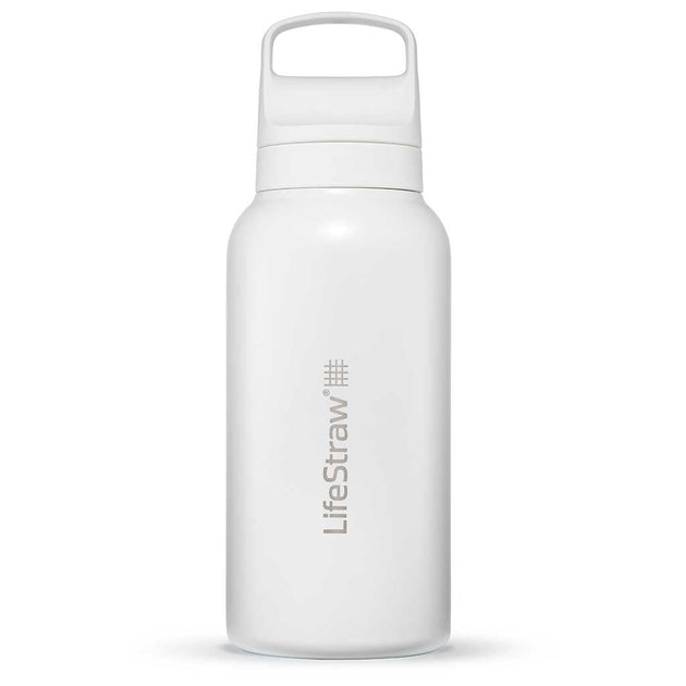 Lifestraw Go 1 Litre | Stainless Steel LifeStraw LSLGV41SWHWW Water Filters 1 L / White