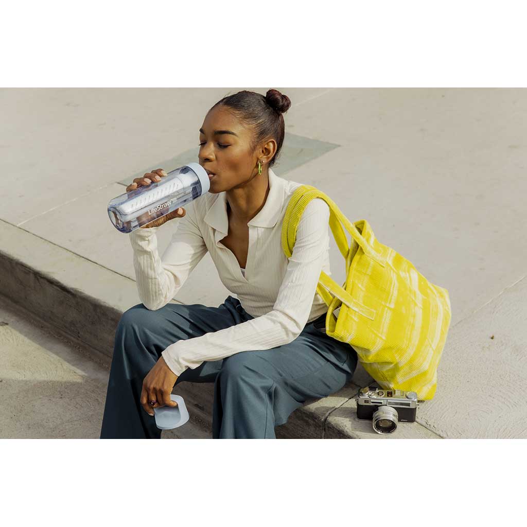 Lifestraw Go 650ml | Tritan Renew LifeStraw LSLGV422GYWW Water Filters 650 ml / Nordic Noir