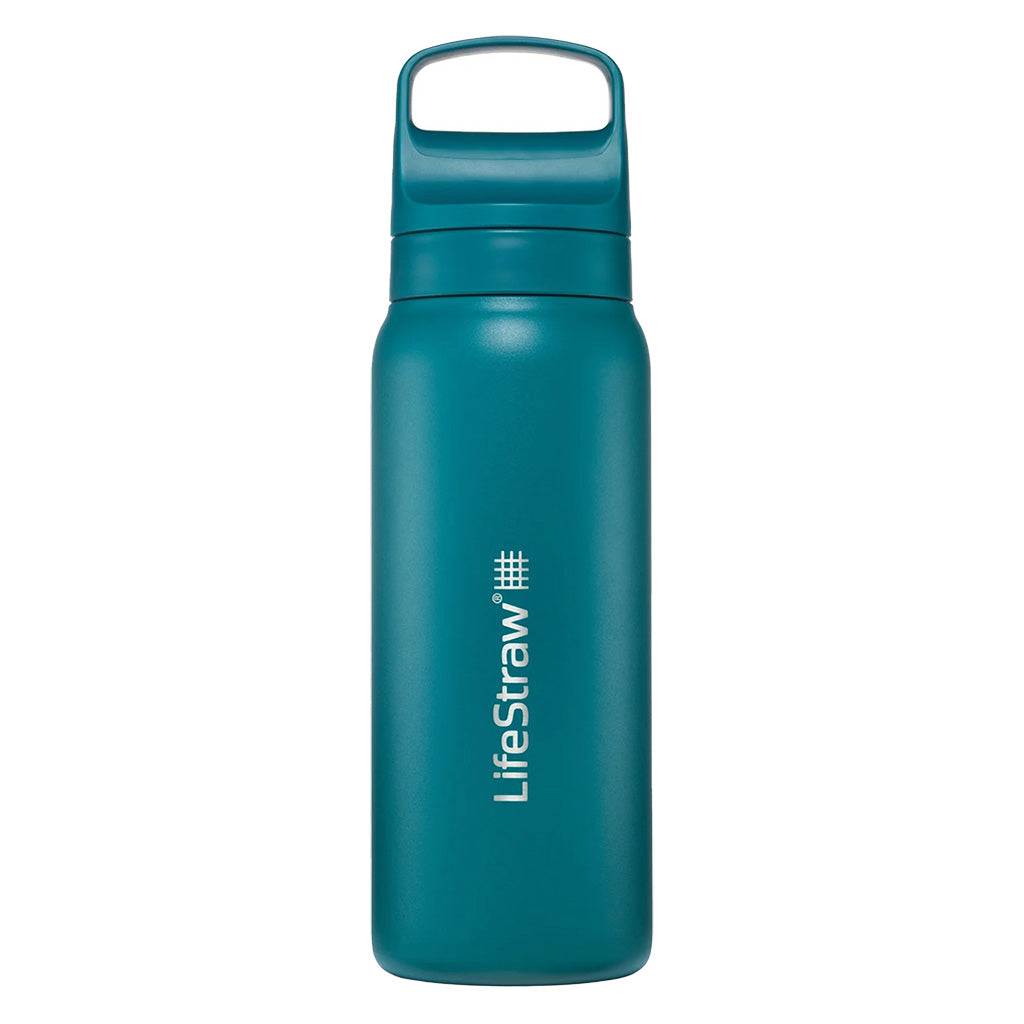 Lifestraw Go 700ml | Stainless Steel LifeStraw LSLGV42STLWW Water Filters 700 ml / Laguna Teal