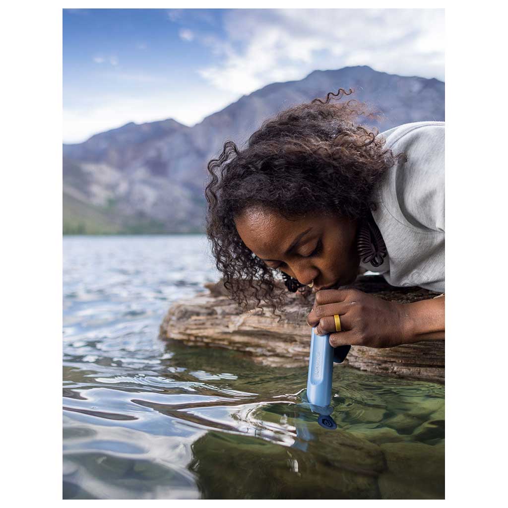 Peak Series Straw LifeStraw LSPSPDGWW Water Filters One Size / Dark Grey