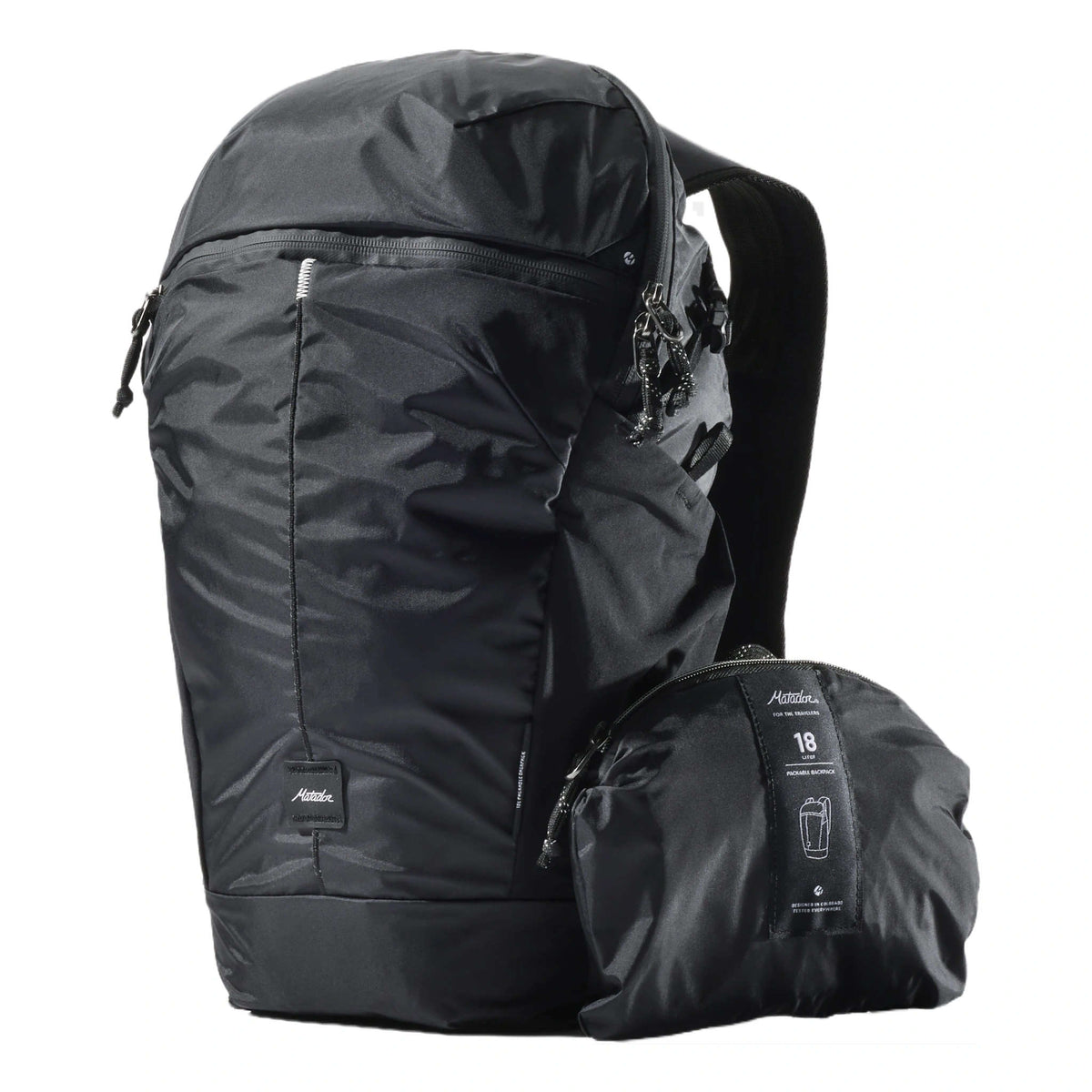18L Packable Backpack Matador MATZPB18001BK Backpacks 18L / Black