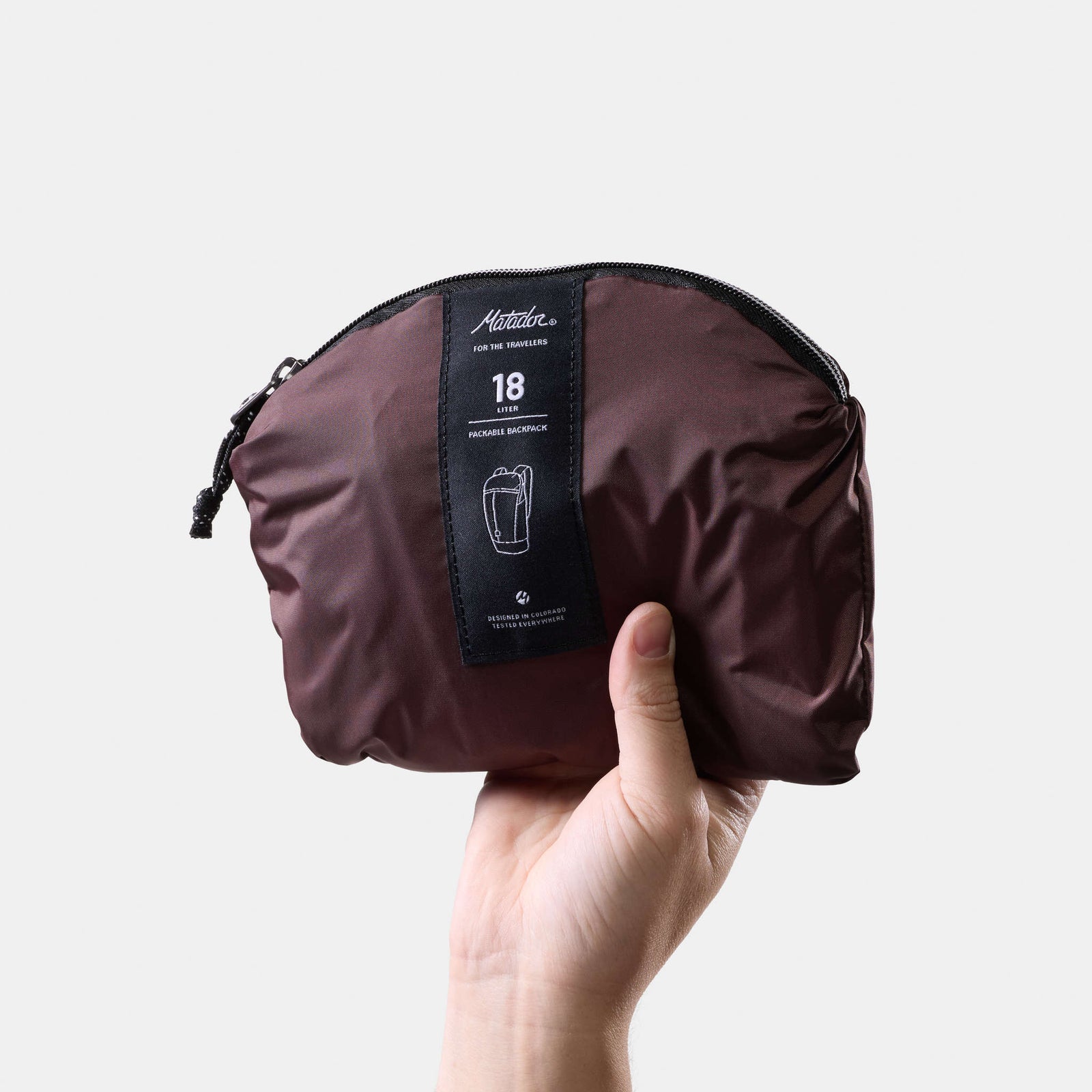18L Packable Backpack Matador MATZPB18001R Backpacks 18L / Garnet