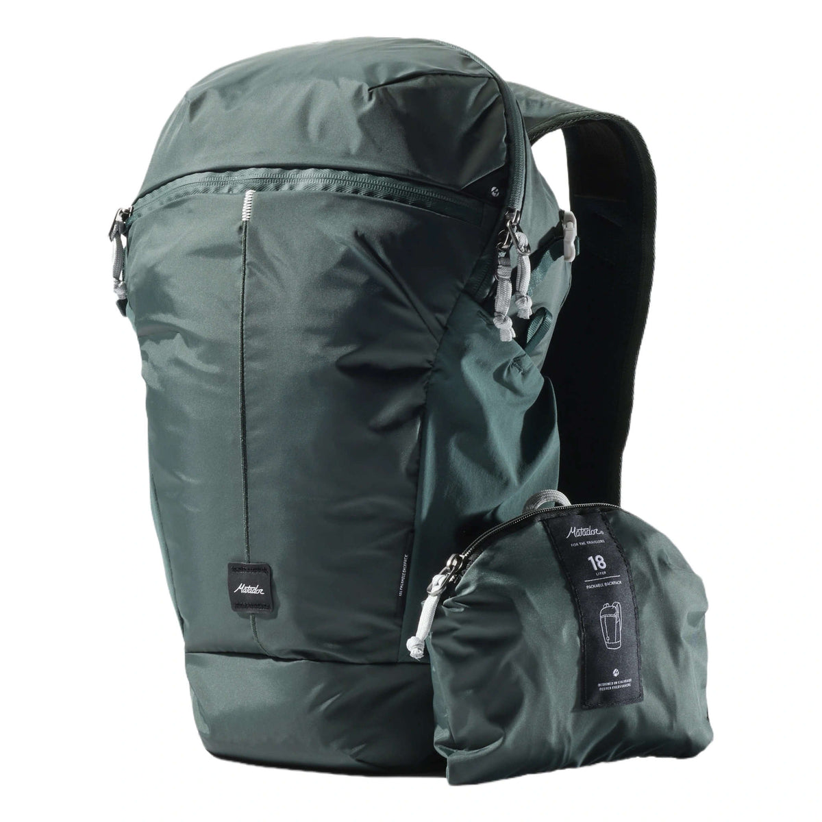 18L Packable Backpack Matador MATZPB18001GN Backpacks 18L / Juniper