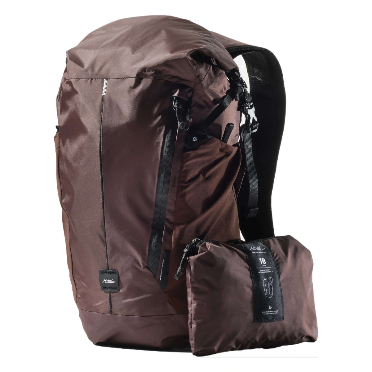 18L Waterproof Packable Backpack Matador MATWPB18001R Backpacks 18L / Garnet