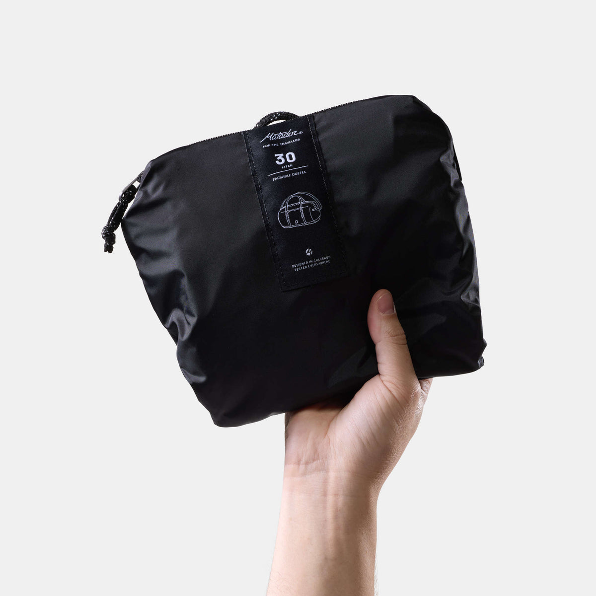 30L Packable Duffle Matador MATPD30001BK Duffle Bags 30L / Black