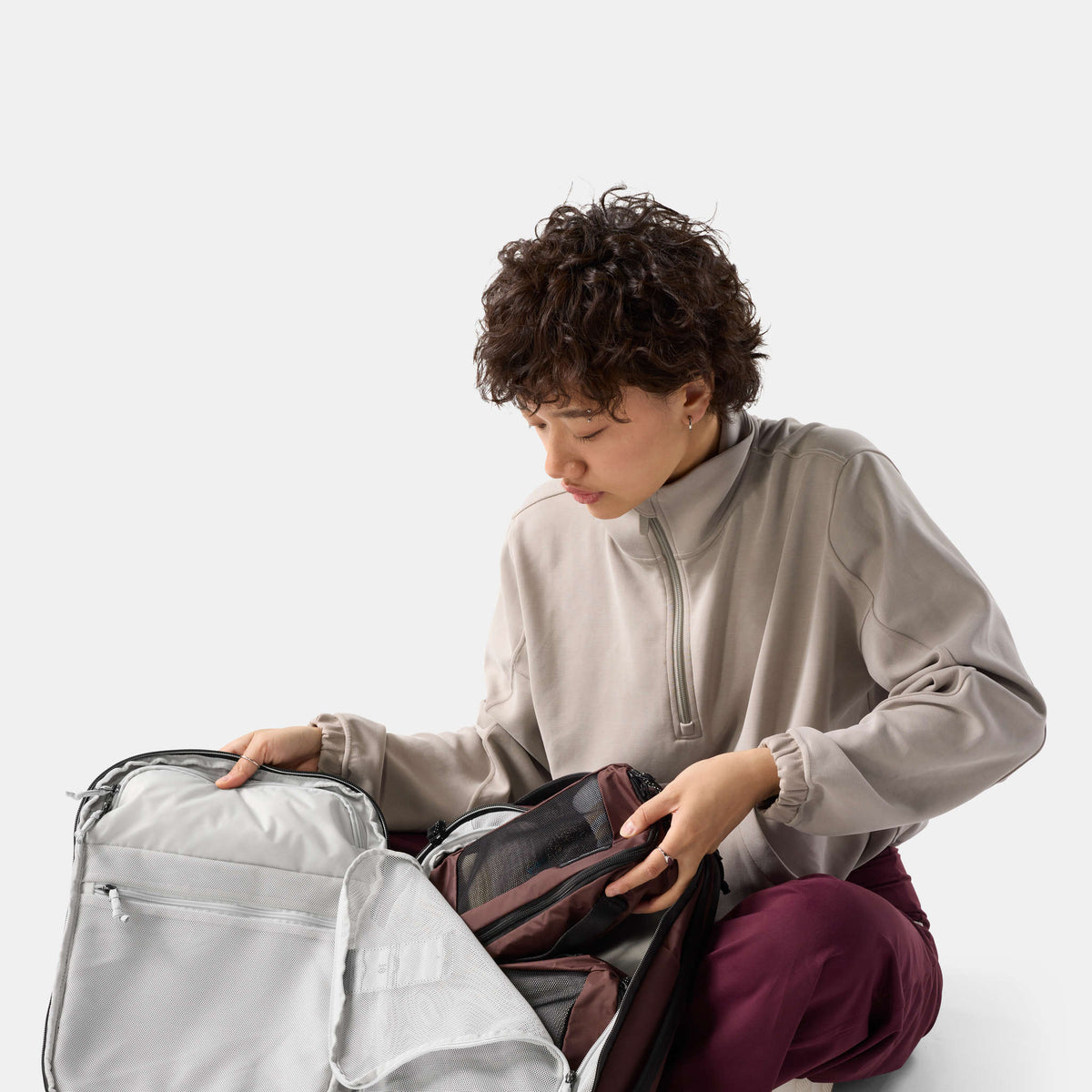 Packing Cube 3pk V2 Matador MATPCB32001R Packing Cubes One Size / Garnet