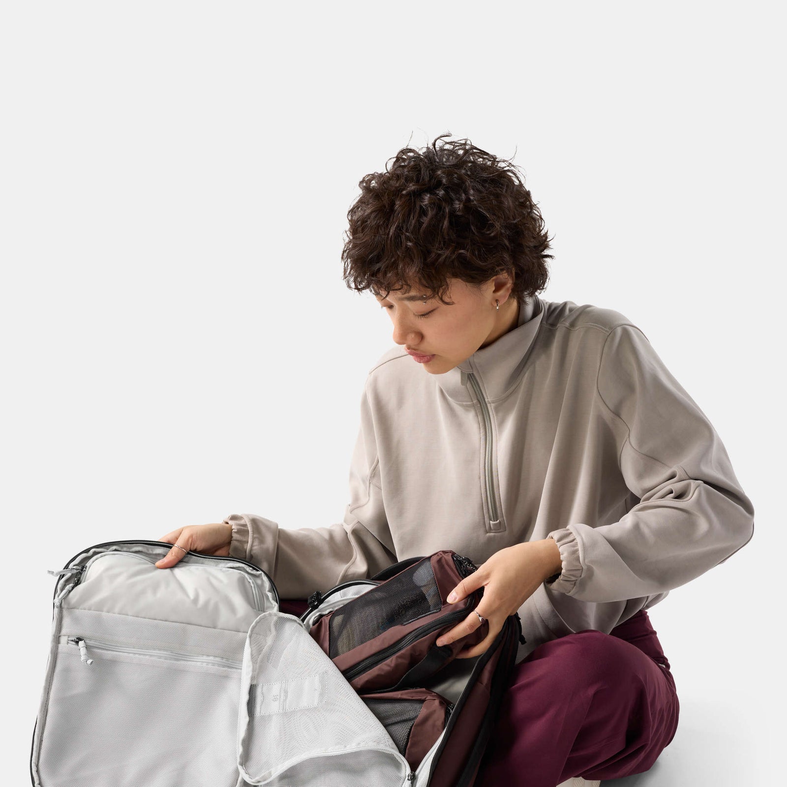 Packing Cube 3pk V2 Matador MATPCB32001R Packing Cubes One Size / Garnet