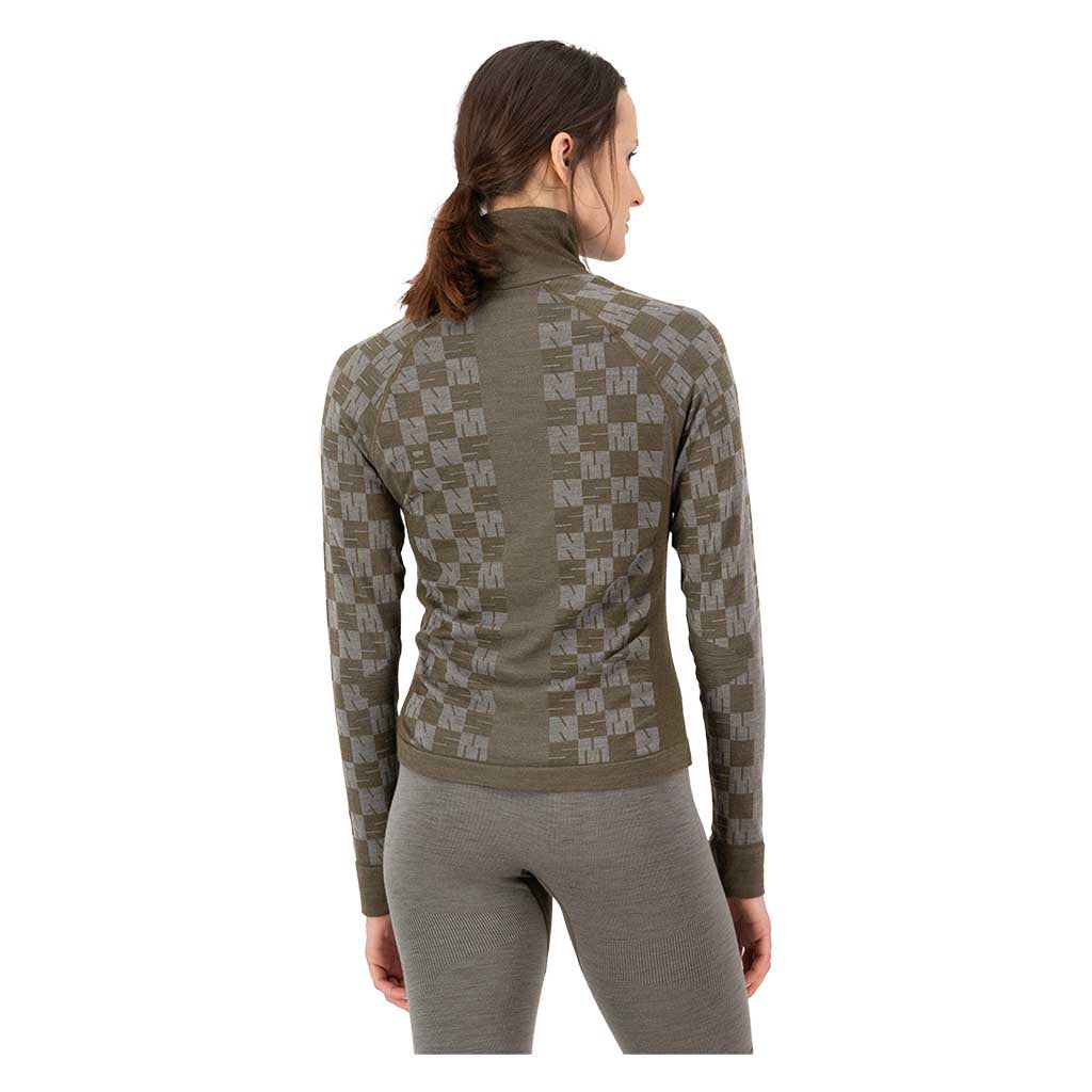 Ascender Merino Seamless Mock Neck LS | Women's Mons Royale Women's Baselayers
