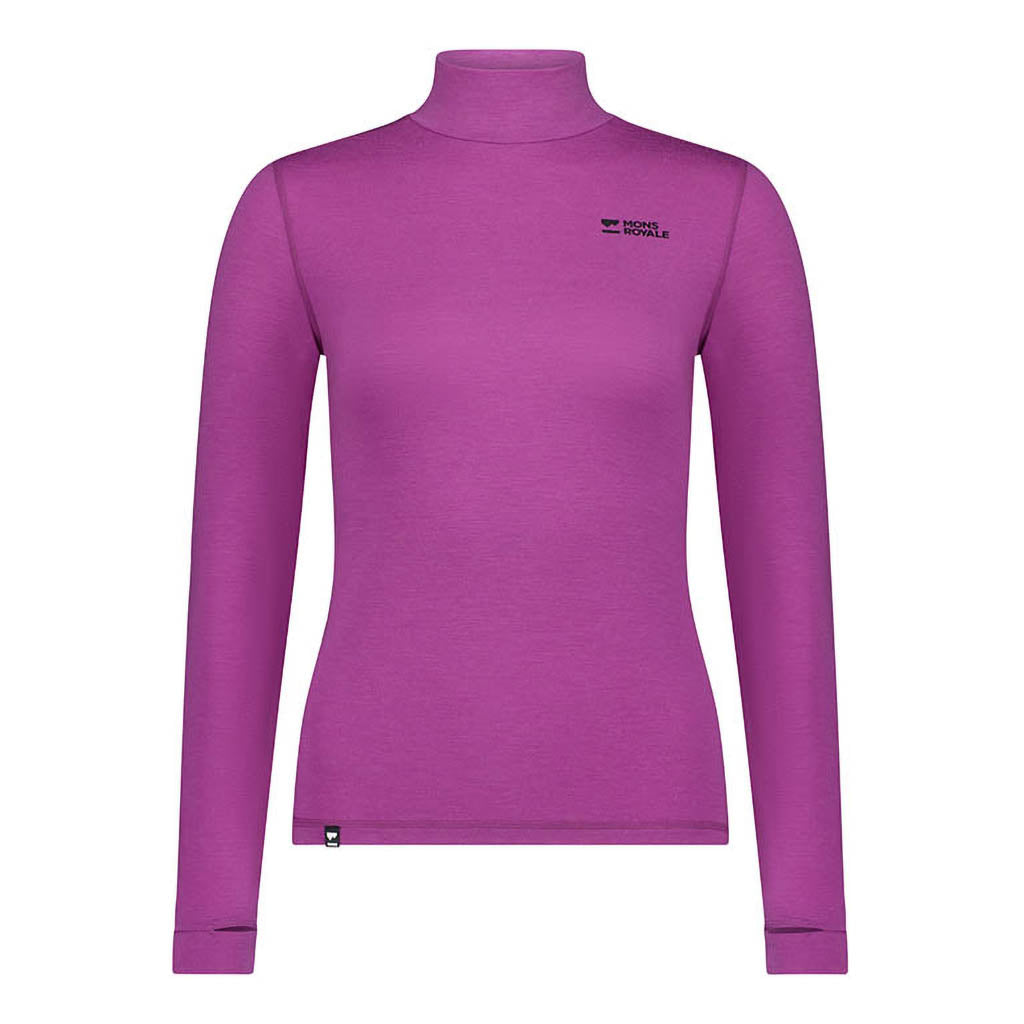 Cascade Merino Flex 200 Mock Neck LS | Women's