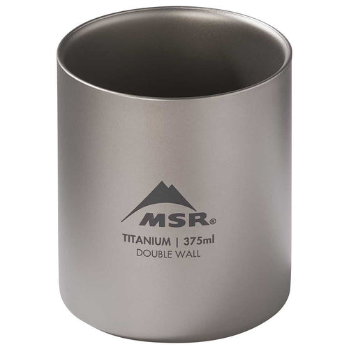 Titan Cup Double Wall Mug 375ml MSR 13848 Cups 375ml / Titanium