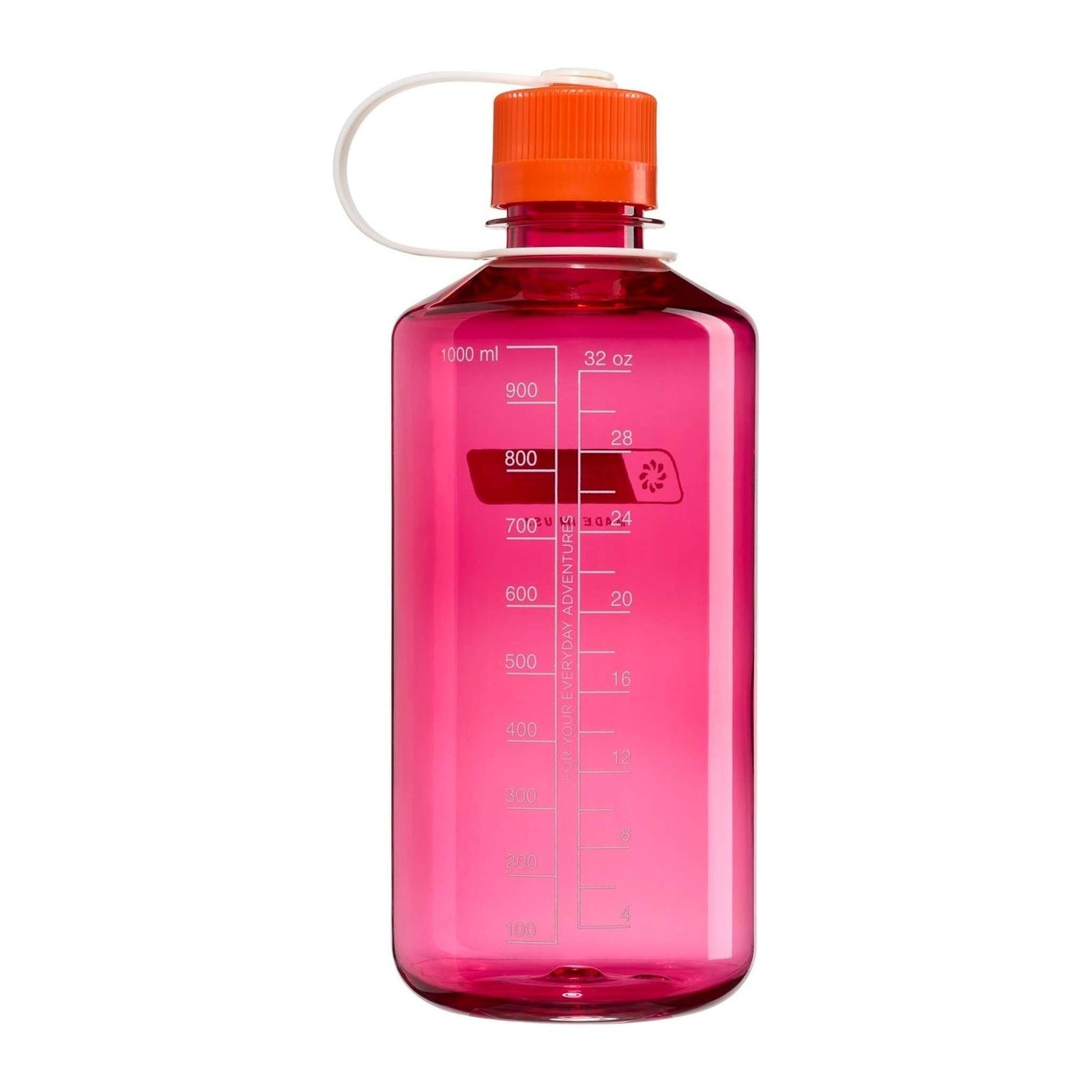 1L Narrow Mouth Tritan Sustain Nalgene N2021-3832 Water Bottles 1 Litre / Fuschia Purple - Flame Cap