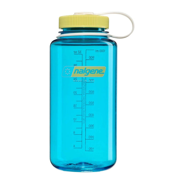 1L Wide Mouth Tritan Sustain Nalgene N2020-2732 Water Bottles 1 Litre / Blue Atoll - Endive Cap