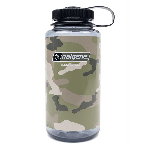 1L Wide Mouth Tritan Sustain Nalgene N682023-0014 Water Bottles 1 Litre / Camo