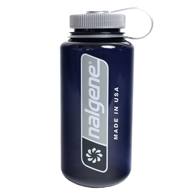 1L Wide Mouth Tritan Sustain Nalgene N682024-0030 Water Bottles 1 Litre / Odyssey Grey Large Nalgene Logo