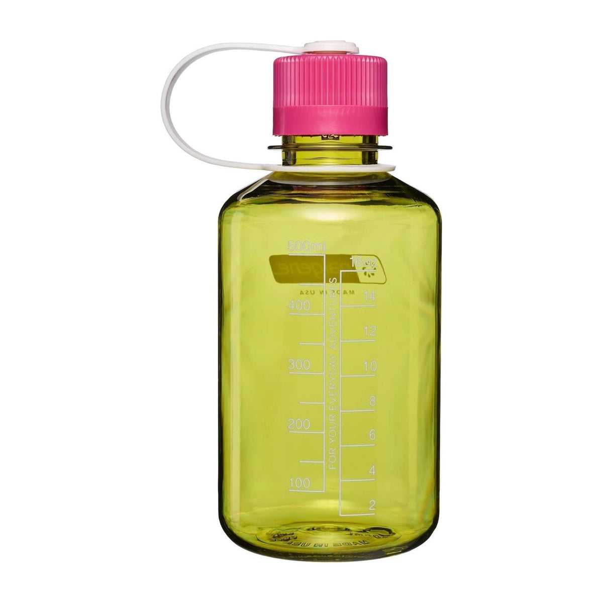 500ml Narrow Mouth Tritan Sustain Nalgene N2021-1916 Water Bottles 500ml / Endive - Fuchsia Purple Cap