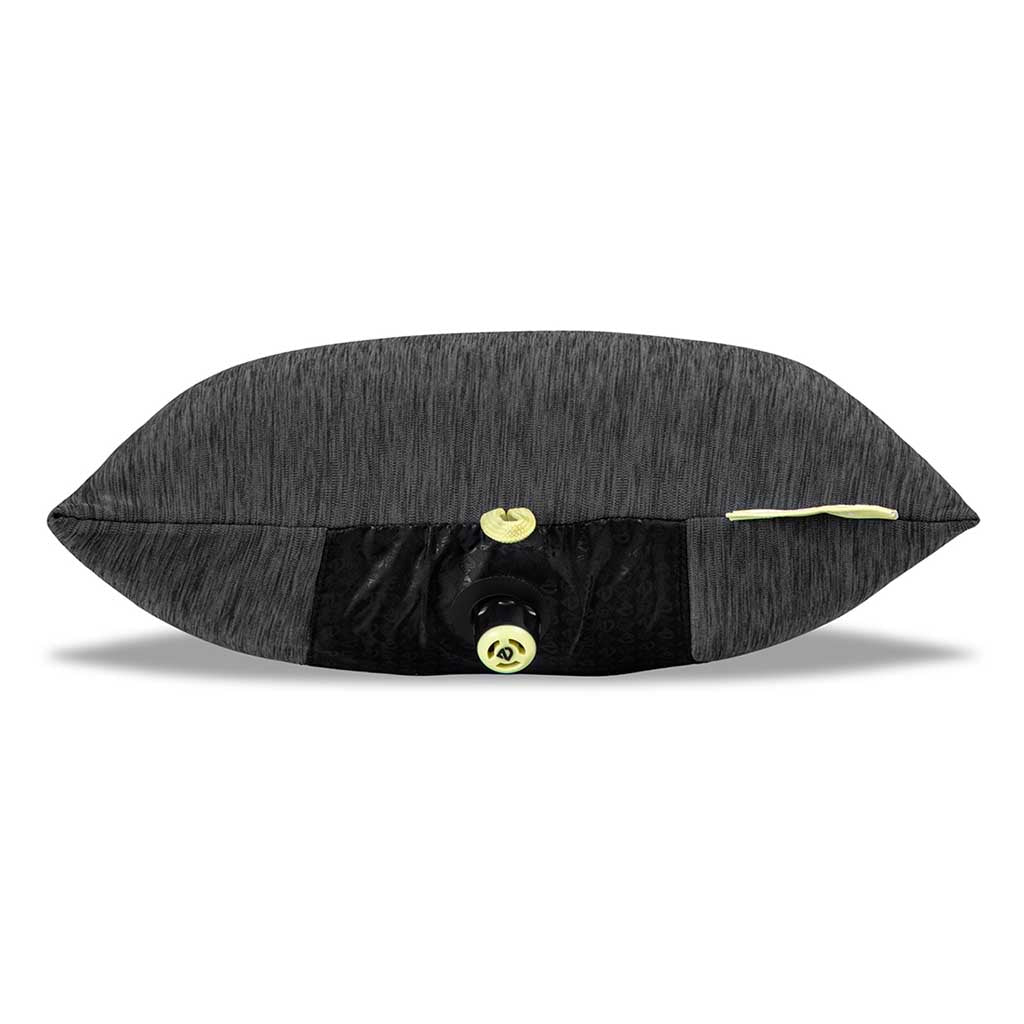 Fillo Elite Backpacking Pillow | Wide NEMO Equipment 811666036032 Camping Pillows One Size / Black Pearl/Citron