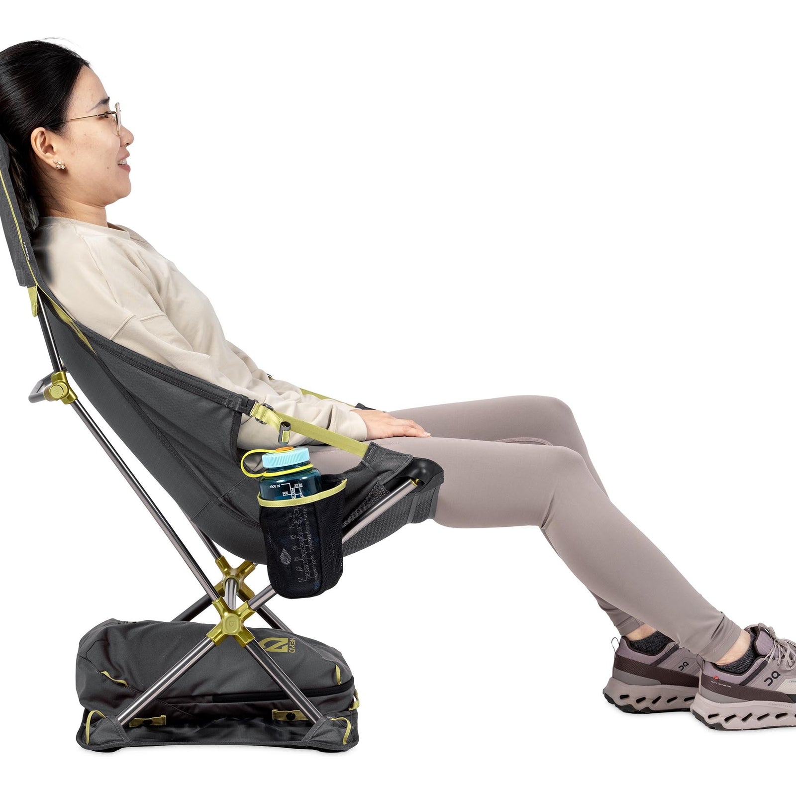 Satellite Reclining Camp Chair NEMO Equipment 811666038180 Chairs One Size / Marsh