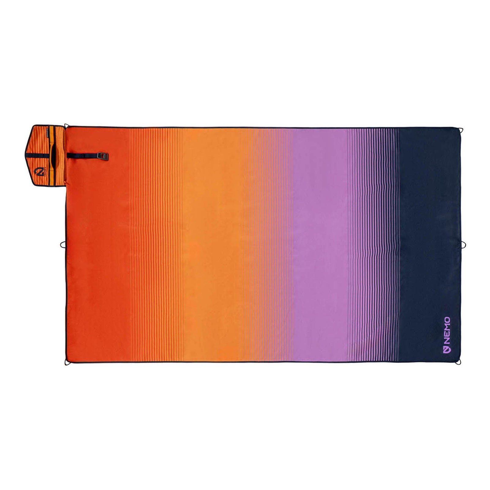 Victory Patio Blanket NEMO Equipment 811666038548 Blankets Medium / Sun Orange Stripe