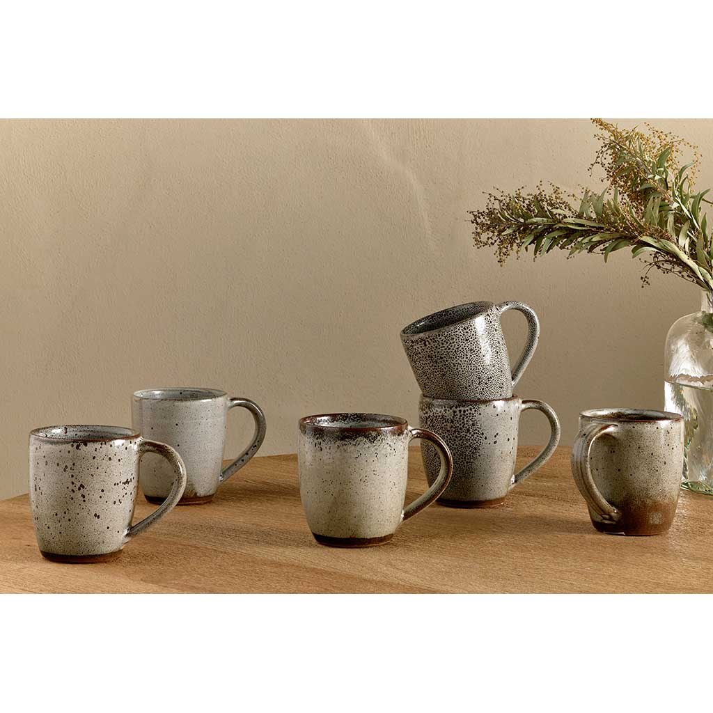 Cam Large Mugs nkuku CM0301 Mugs Set of 2 / Mocha