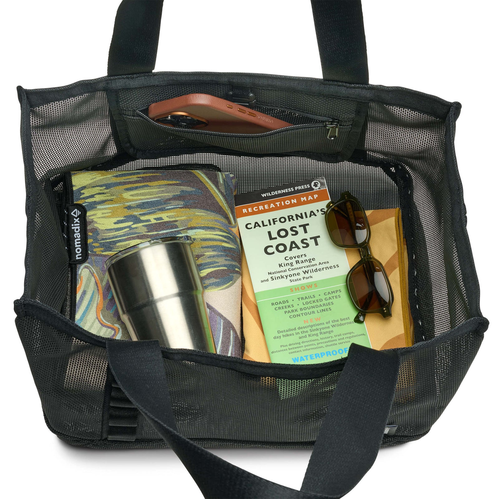 AirMesh Tote Nomadix ATO-MESH-BLK Tote Bags 26L / Raven Black
