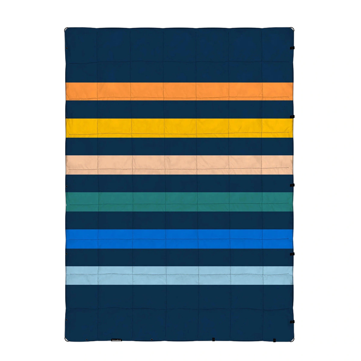 Graphene Puffer Blanket Nomadix GPB-REMU-101 Blankets One Size / Retro Multi