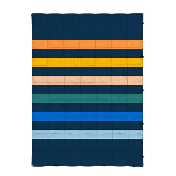 Graphene Puffer Blanket Nomadix GPB-REMU-101 Blankets One Size / Retro Multi