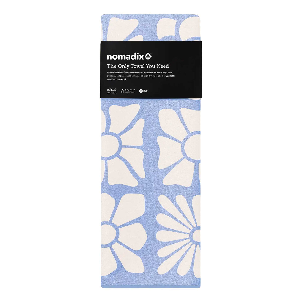 Original Towel Nomadix NM-FLBE-COBU Travel Towels One Size / Flowerbed Coastal Blue