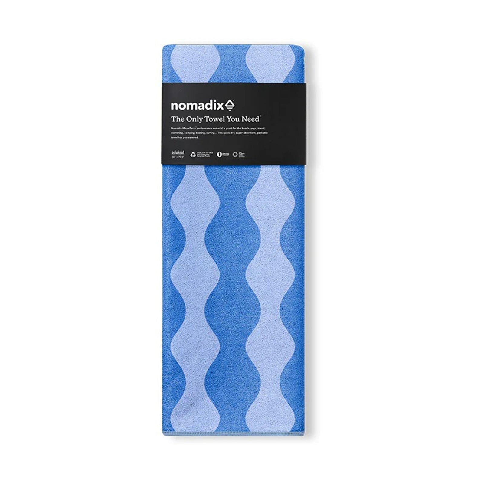 Original Towel Nomadix NM-SLTI-COBU Travel Towels One Size / Slack Tide Coastal Blue