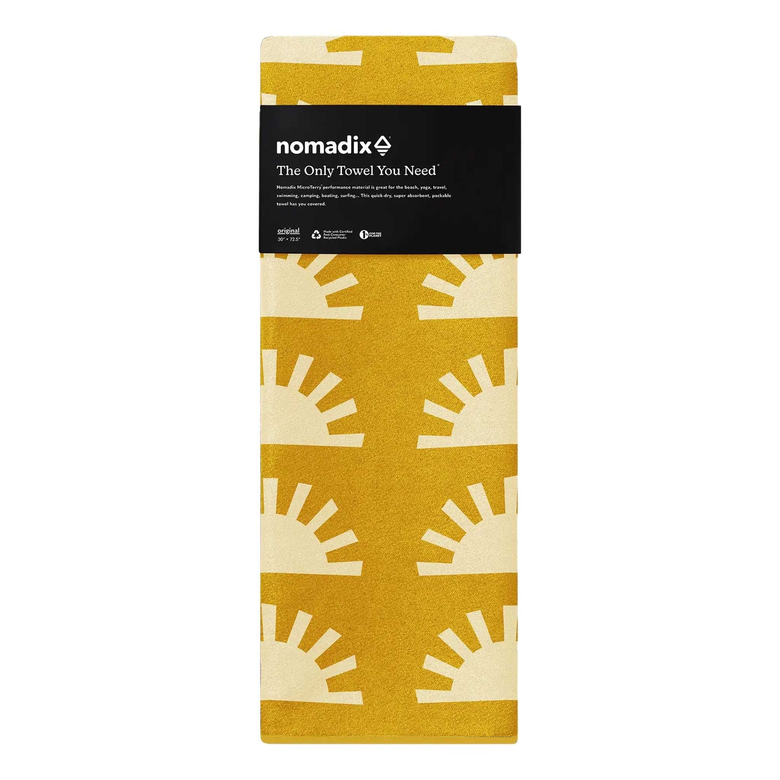 Original Towel Nomadix NM-SUNS-AMSU Travel Towels One Size / Sunshine Amber Sun
