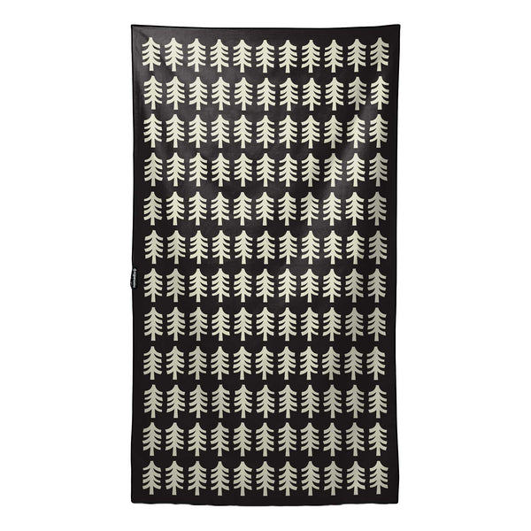 Ultralight Towel Nomadix PKXL-FRPI-103 Travel Towels One Size / Fresh Pines Black and Tan
