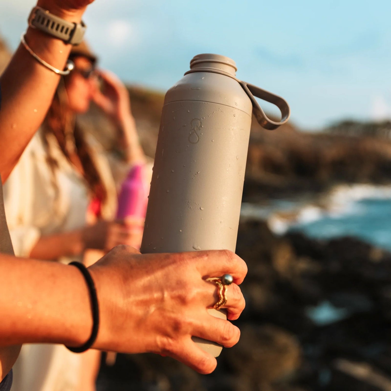 Peak Ocean Bottle 237OB01 Water Bottles 710ml / Rock Grey
