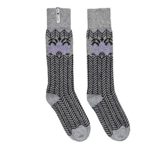 Fager Iris Wool Socks Öjbro Vantfabrik Socks