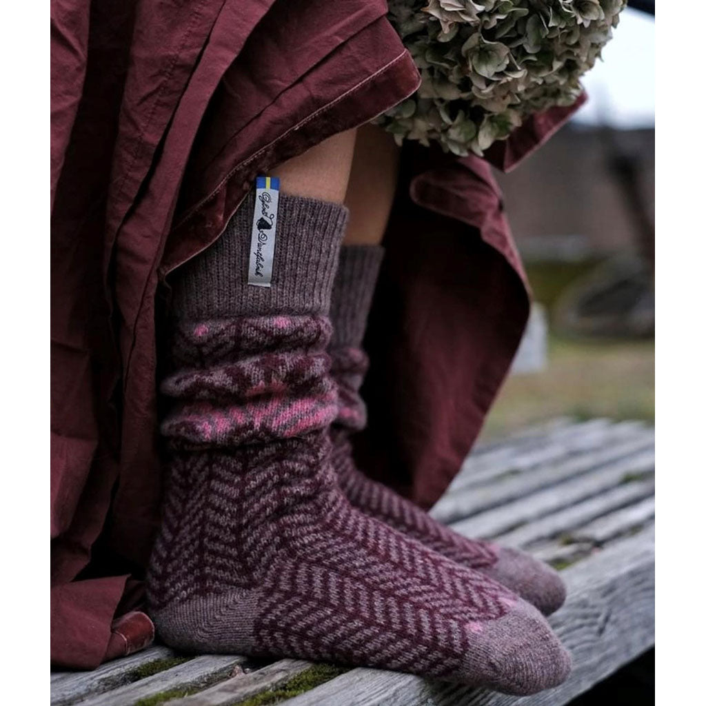Fager Iselin Wool Socks Öjbro Vantfabrik Socks