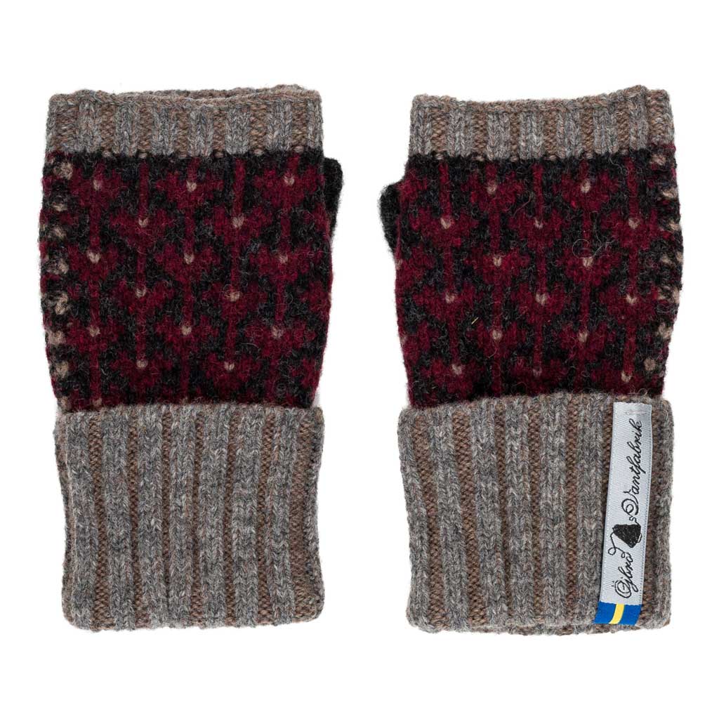 Fästfolk Embla &amp; Erling Wristwarmer Öjbro Vantfabrik OFAS02PVLA Wristwarmer One Size / Fästfolk Embla &amp; Erling
