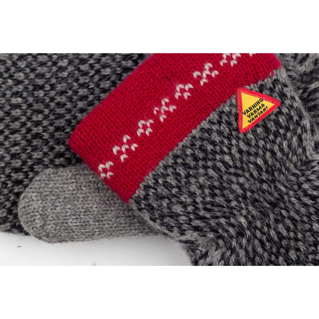 Skaftö Grå Mittens Öjbro Vantfabrik Mittens