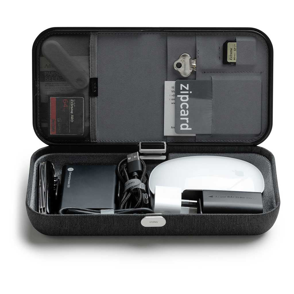 Nest v2 Orbitkey WNS2-BLK-104 Tech Pouches O/S / Black