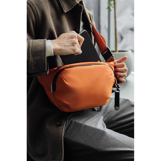 Orbitkey | Urban Sling Plus (6L) | Sling Bag | Terracota