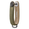 Waxed Canvas Key Organiser Orbitkey KWC2-KGN-107 Keyrings O/S / Khaki Green